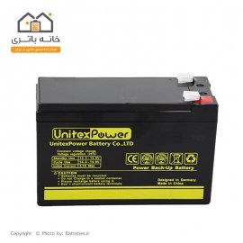 باتری خشک 12 ولت 7 آمپر یونیتکس پاور -  Unitex Power