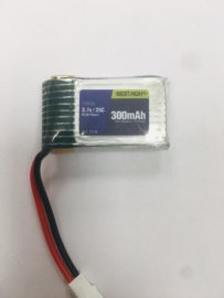 باتری لیتیوم پلیمر 3.7 ولت 300 میلی آمپر ساعت بست (702030) 25C