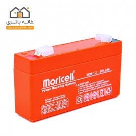 باتری سیلد اسید 6 ولت 1.2 آمپر موریسل Moricell
