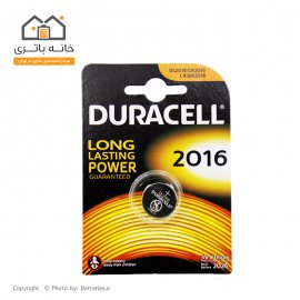 باتری سکه ای 2016 لیتیوم تکی دوراسل(Duracell)